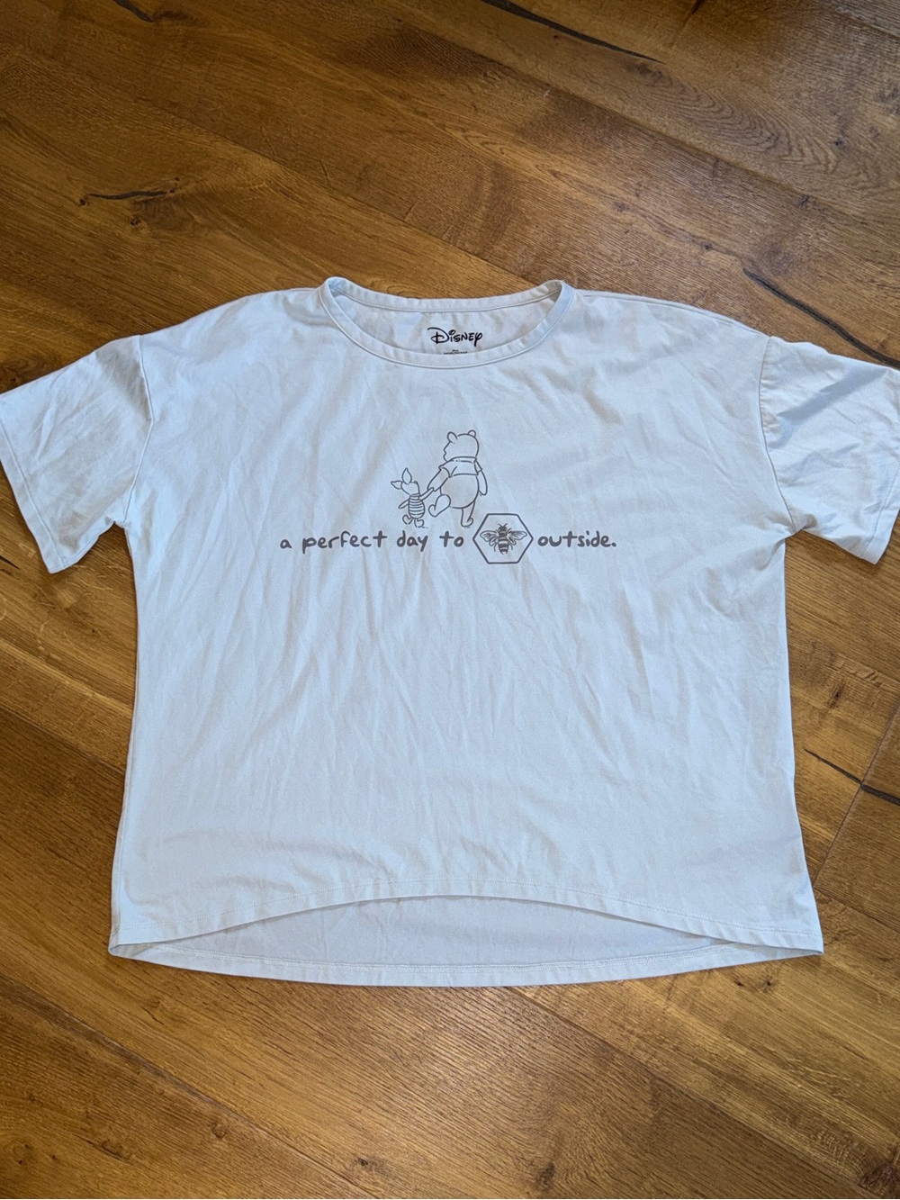 Disney Light Grey Winnie the Pooh Graphic Tee